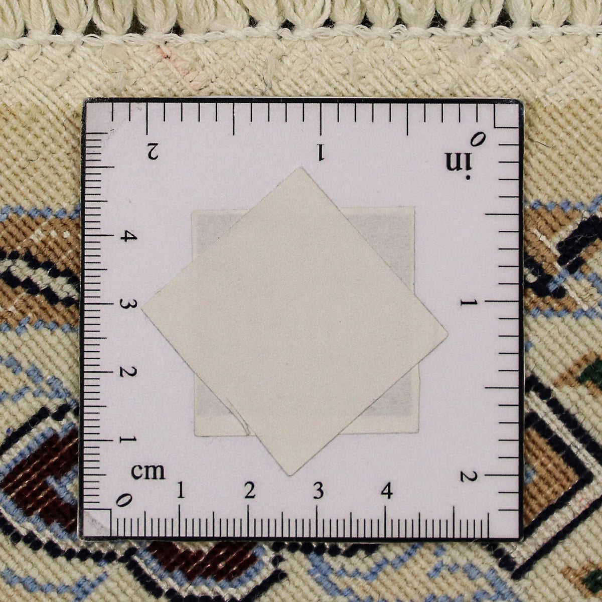 Tapis persan - Nain - Premium ronde  - 200 x 200 cm - beige