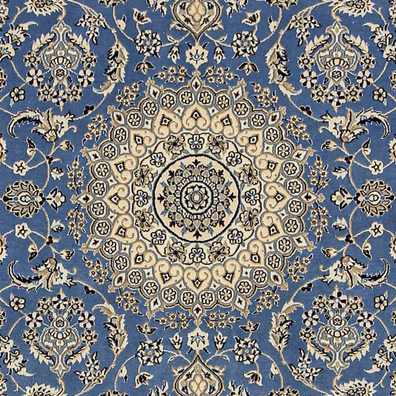 Tapis persan - Nain - Premium - 167 x 107 cm - bleu