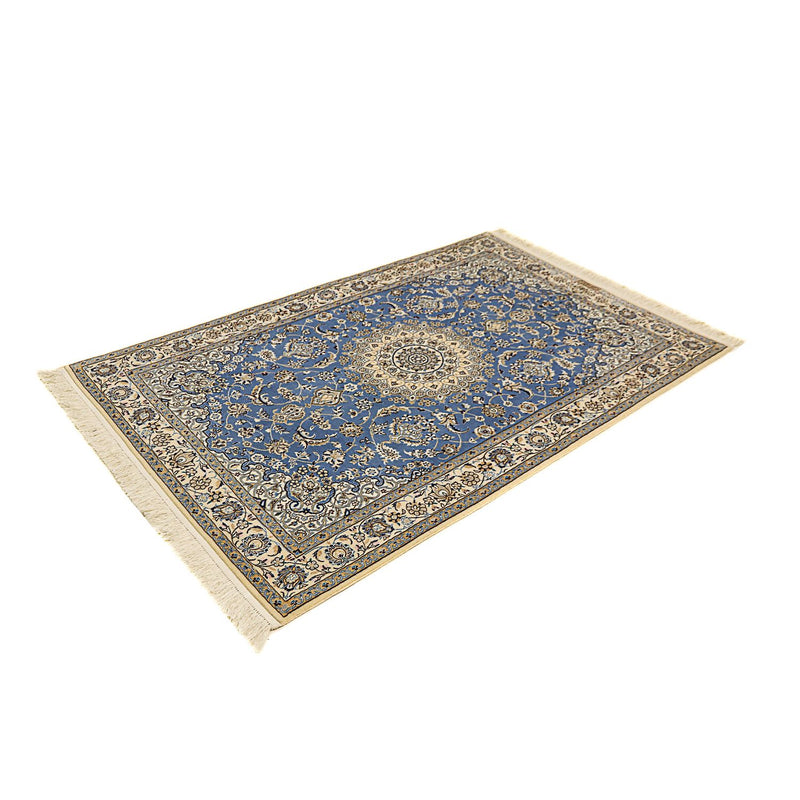 Tapis persan - Nain - Premium - 167 x 107 cm - bleu