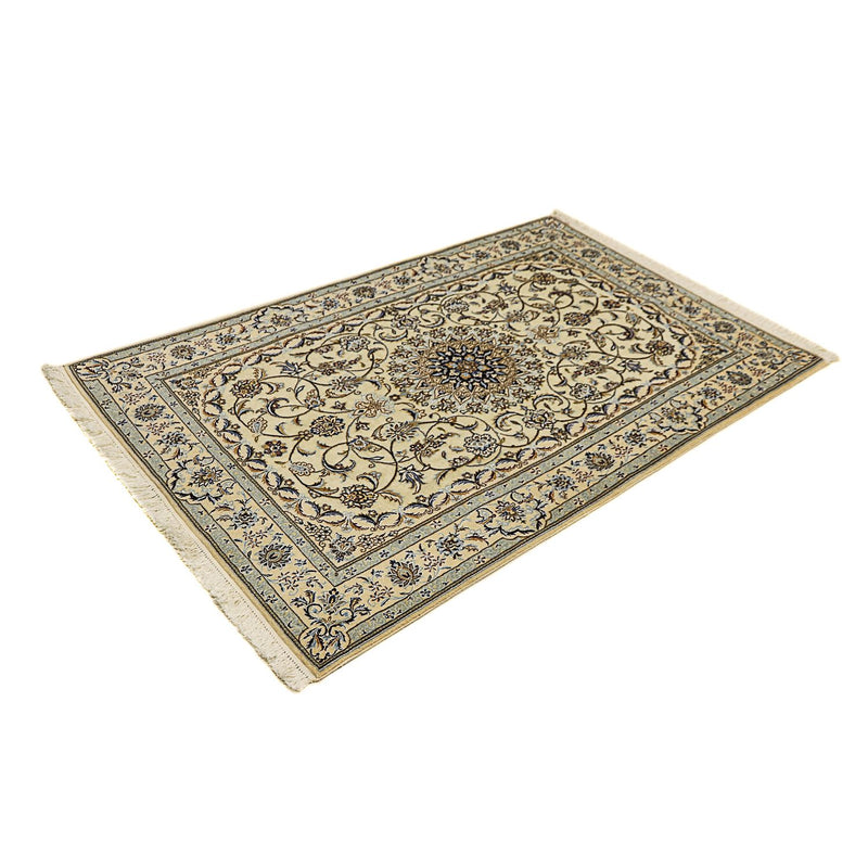 Tapis persan - Nain - Premium - 156 x 102 cm - beige