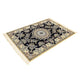 Tapis persan - Nain - Premium - 140 x 100 cm - bleu foncé