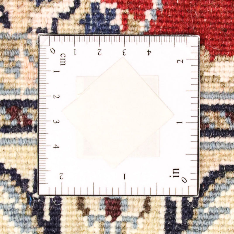Tapis de couloir Tapis persan - Nain - 290 x 82 cm - rouge foncé