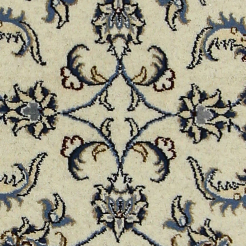 Tapis de couloir Tapis persan - Nain - 194 x 80 cm - beige