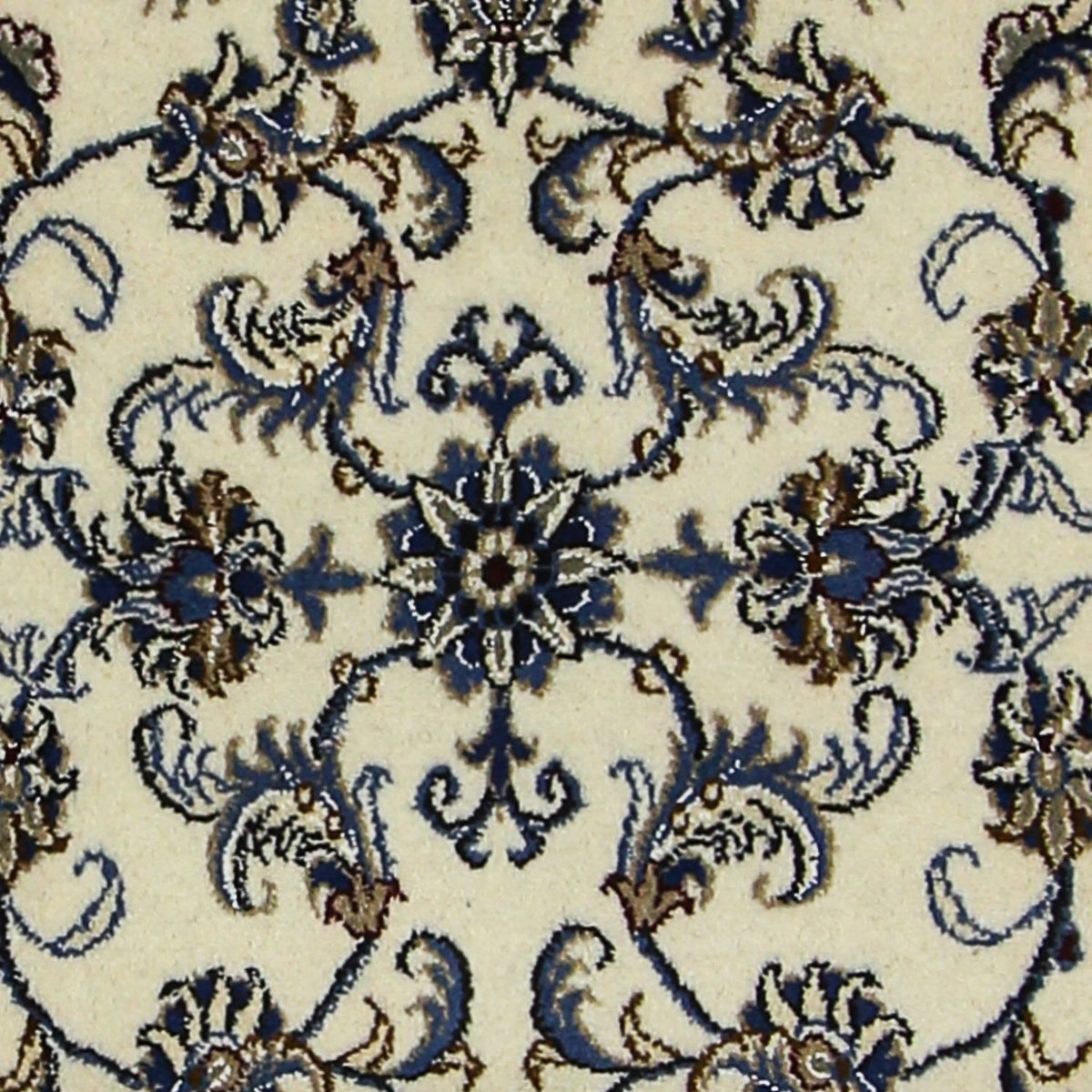 Tapis de couloir Tapis persan - Nain - 284 x 76 cm - beige