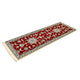 Tapis de couloir Tapis persan - Nain - 188 x 60 cm - rouge foncé