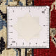 Tapis de couloir Tapis persan - Nain - 188 x 60 cm - rouge foncé