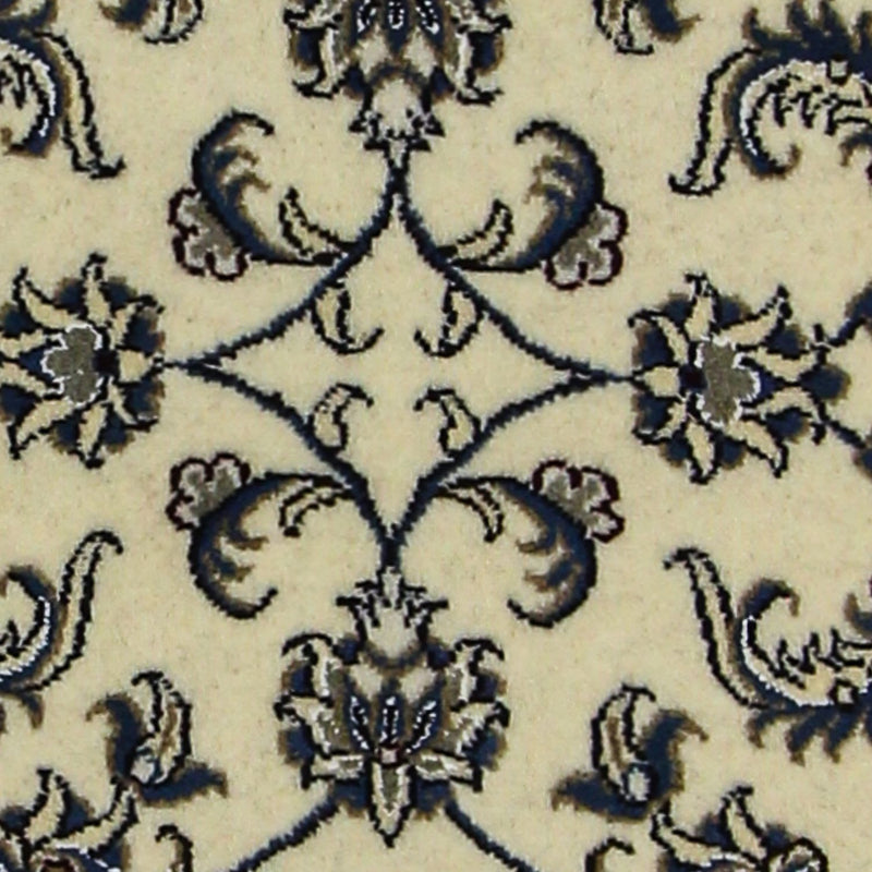 Tapis de couloir Tapis persan - Nain - 197 x 79 cm - beige