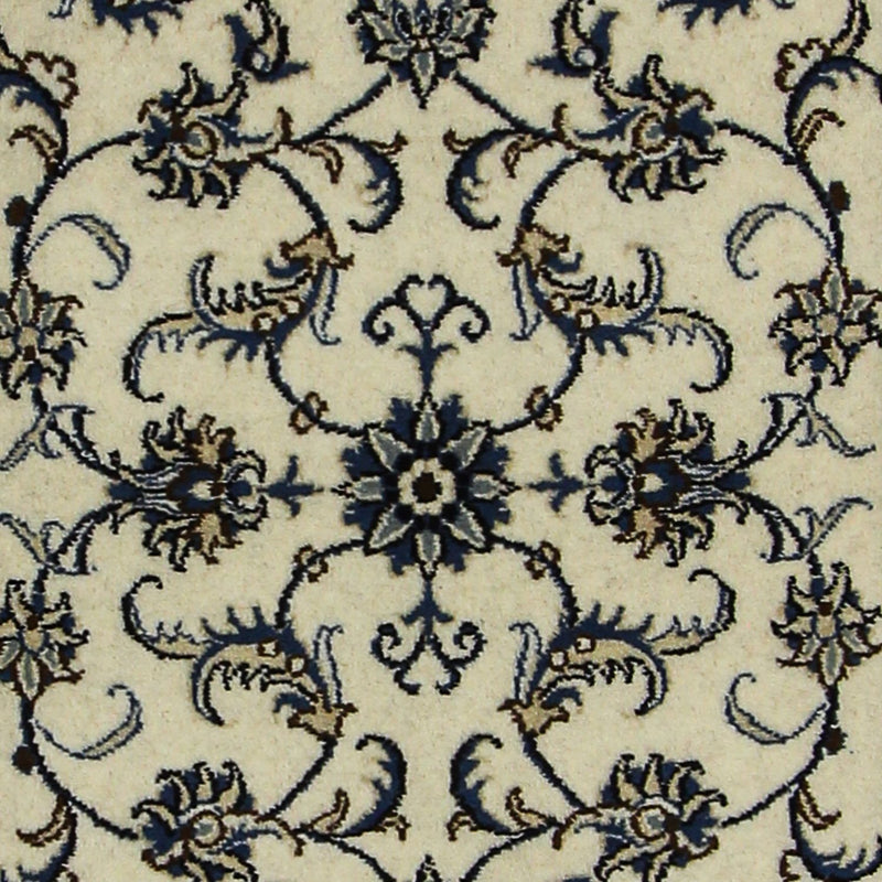 Tapis de couloir Tapis persan - Nain - 296 x 79 cm - beige