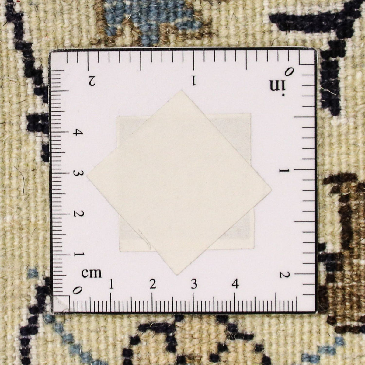 Tapis persan - Nain - 198 x 119 cm - bleu foncé