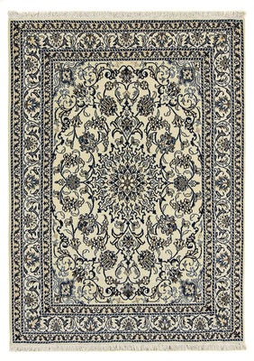 Tapis persan - Nain - 200 x 148 cm - beige