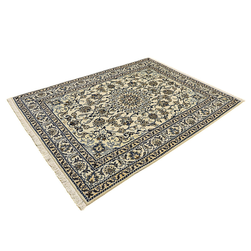Tapis persan - Nain - 200 x 148 cm - beige