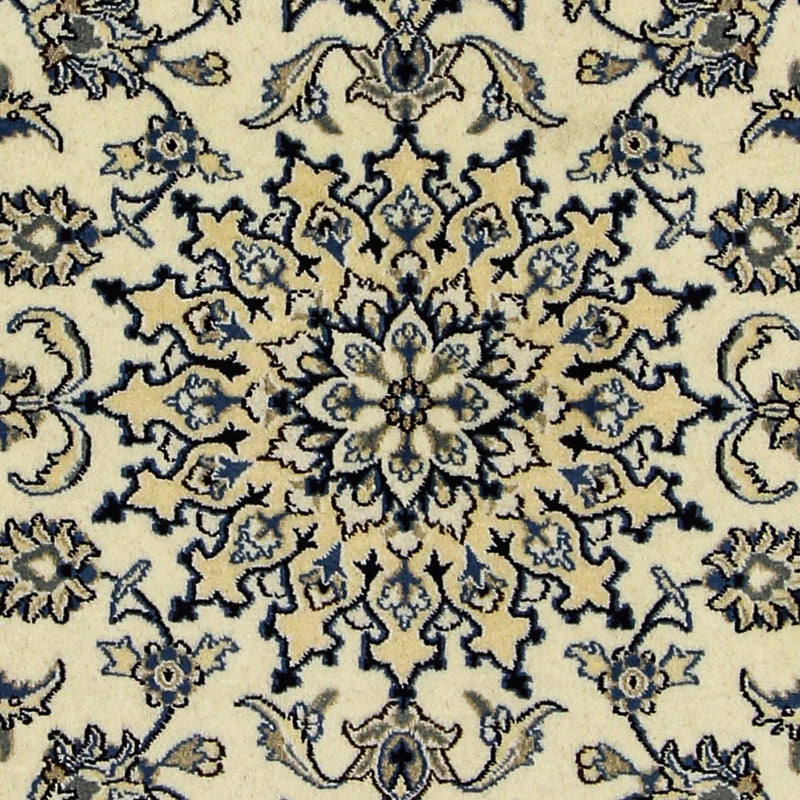 Tapis persan - Nain - 203 x 125 cm - beige
