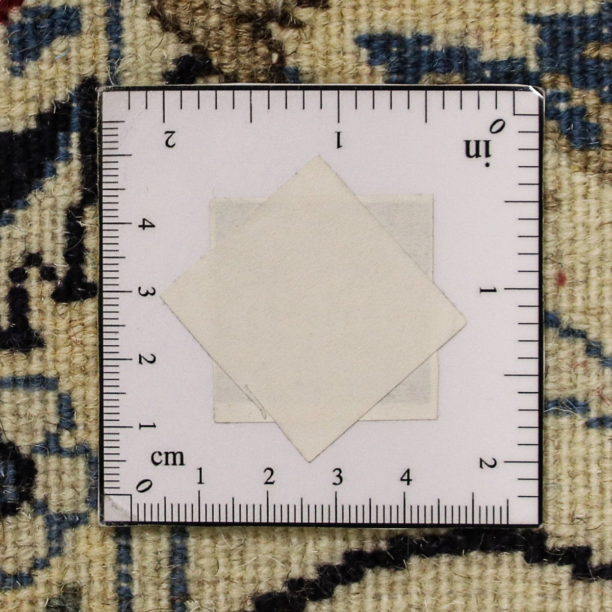 Tapis persan - Nain - 198 x 122 cm - rouge foncé