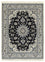 Tapis persan - Nain - 195 x 147 cm - bleu foncé