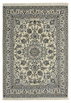 Tapis persan - Nain - 200 x 145 cm - beige