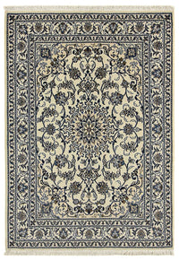 Tapis persan - Nain - 205 x 146 cm - beige