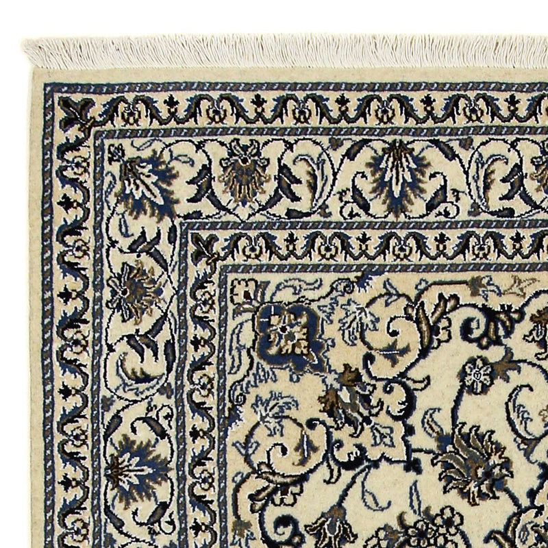 Tapis persan - Nain - 205 x 146 cm - beige