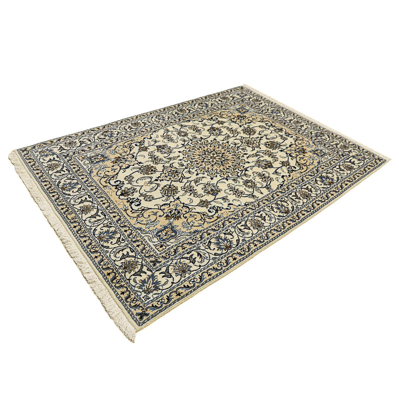 Tapis persan - Nain - 200 x 144 cm - beige