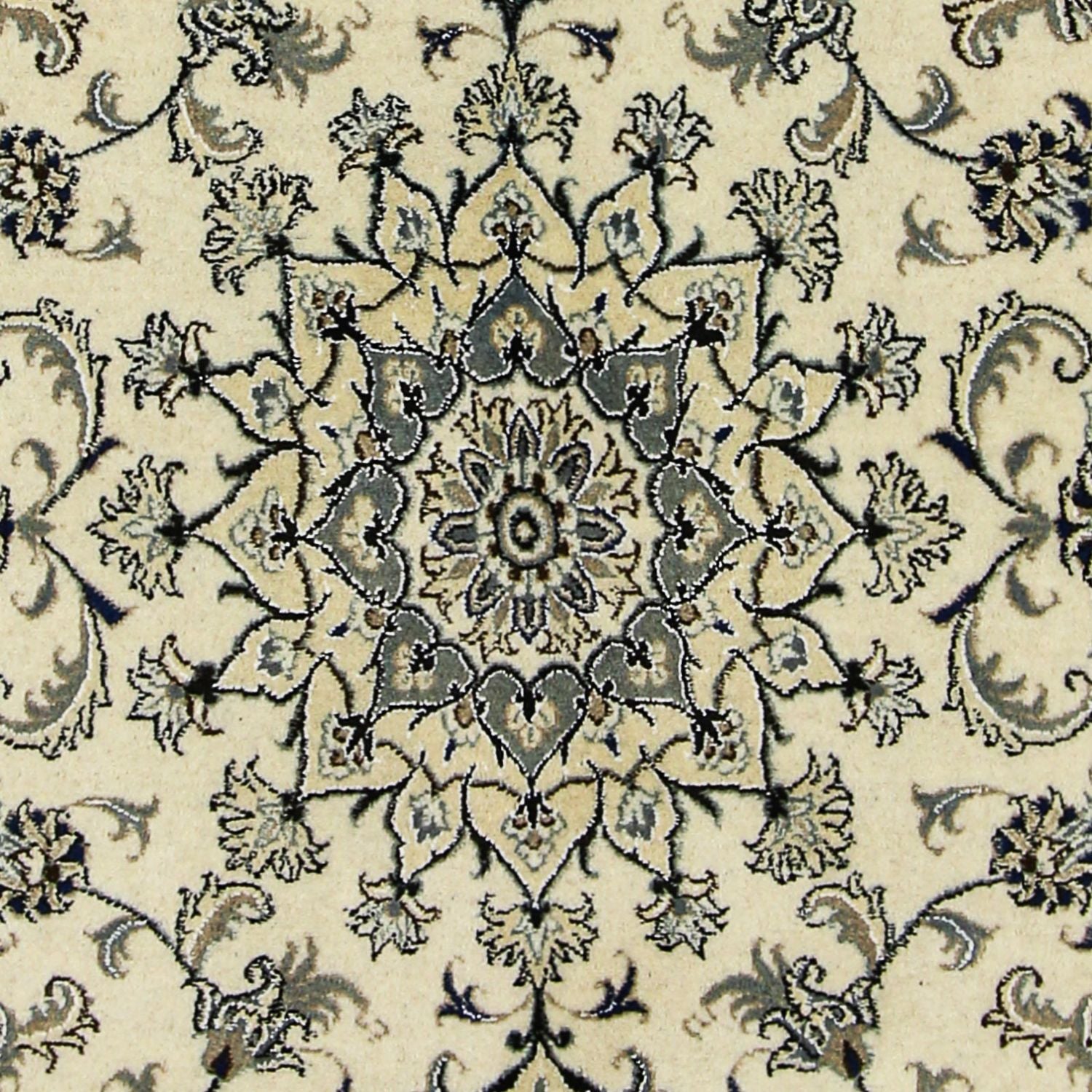 Tapis persan - Nain - 230 x 165 cm - beige