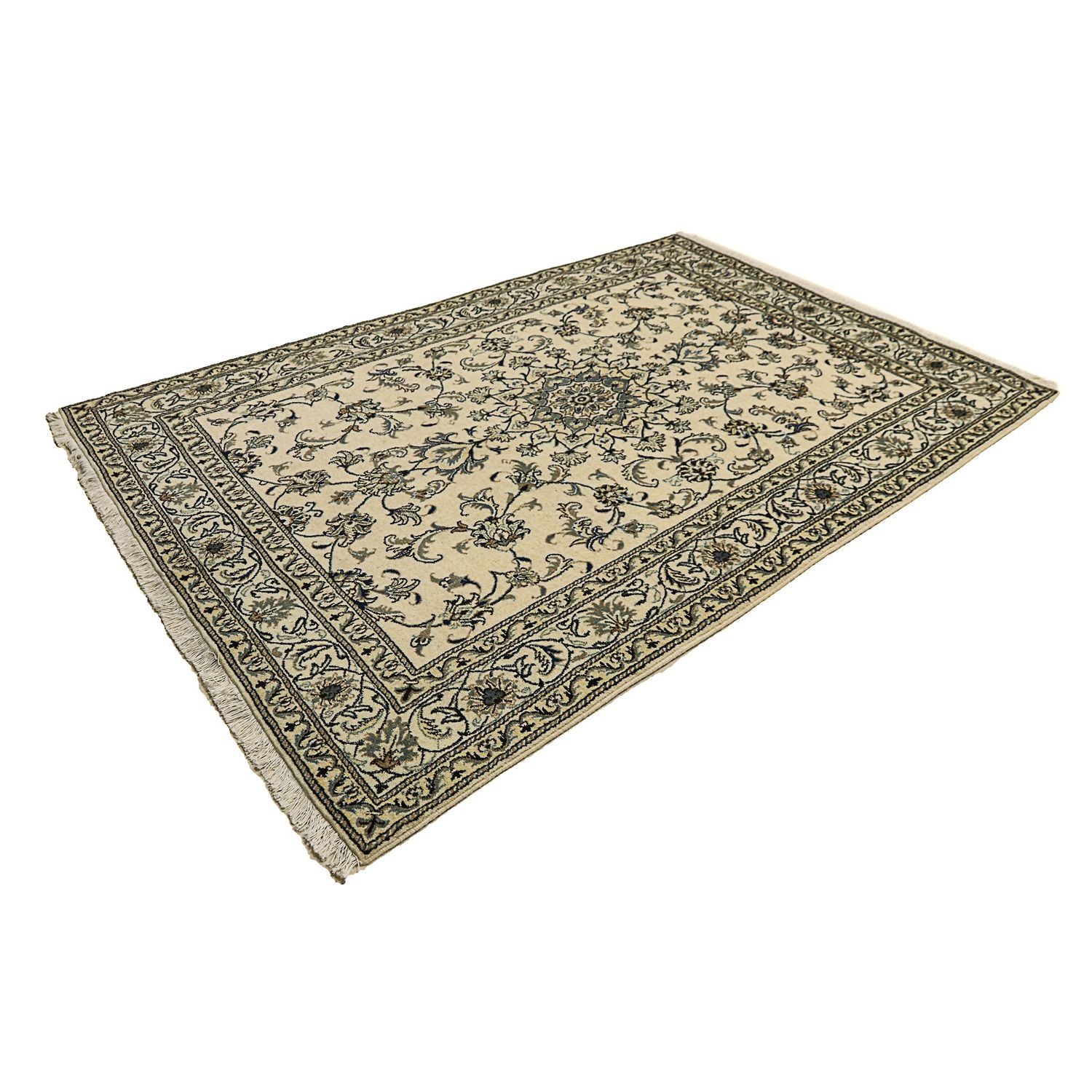 Tapis persan - Nain - 230 x 165 cm - beige