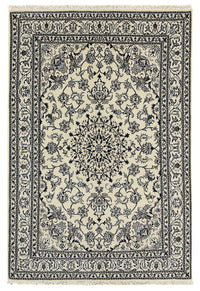 Tapis persan - Nain - 235 x 165 cm - beige