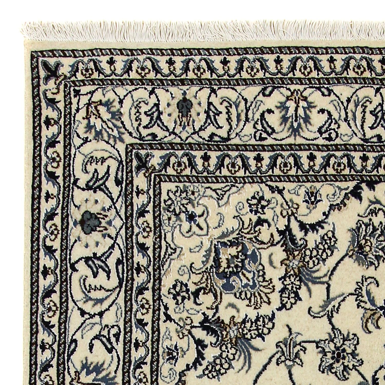 Tapis persan - Nain - 235 x 165 cm - beige