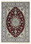 Tapis persan - Nain - 238 x 165 cm - rouge foncé