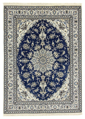 Tapis persan - Nain - 236 x 168 cm - bleu