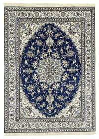 Tapis persan - Nain - 236 x 168 cm - bleu