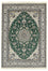 Tapis persan - Nain - 237 x 168 cm - vert foncé