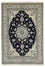 Tapis persan - Nain - 242 x 166 cm - bleu foncé