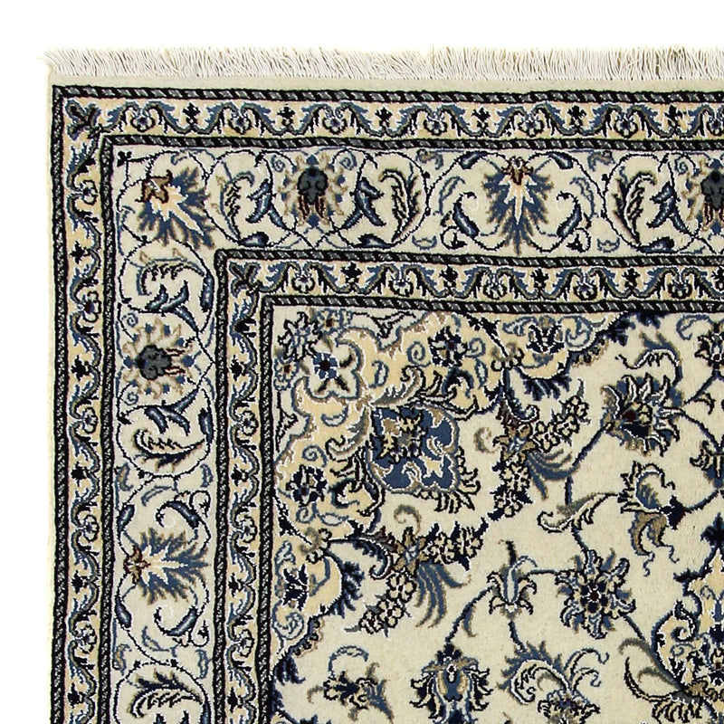 Tapis persan - Nain - 238 x 168 cm - beige