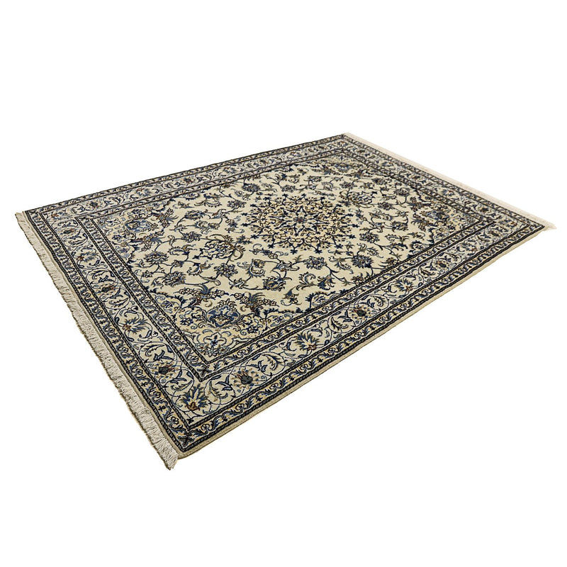 Tapis persan - Nain - 238 x 168 cm - beige