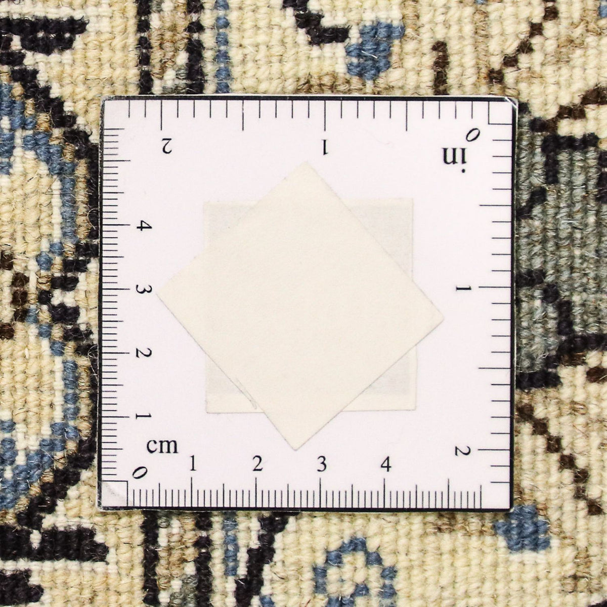 Tapis persan - Nain - 240 x 166 cm - bleu foncé