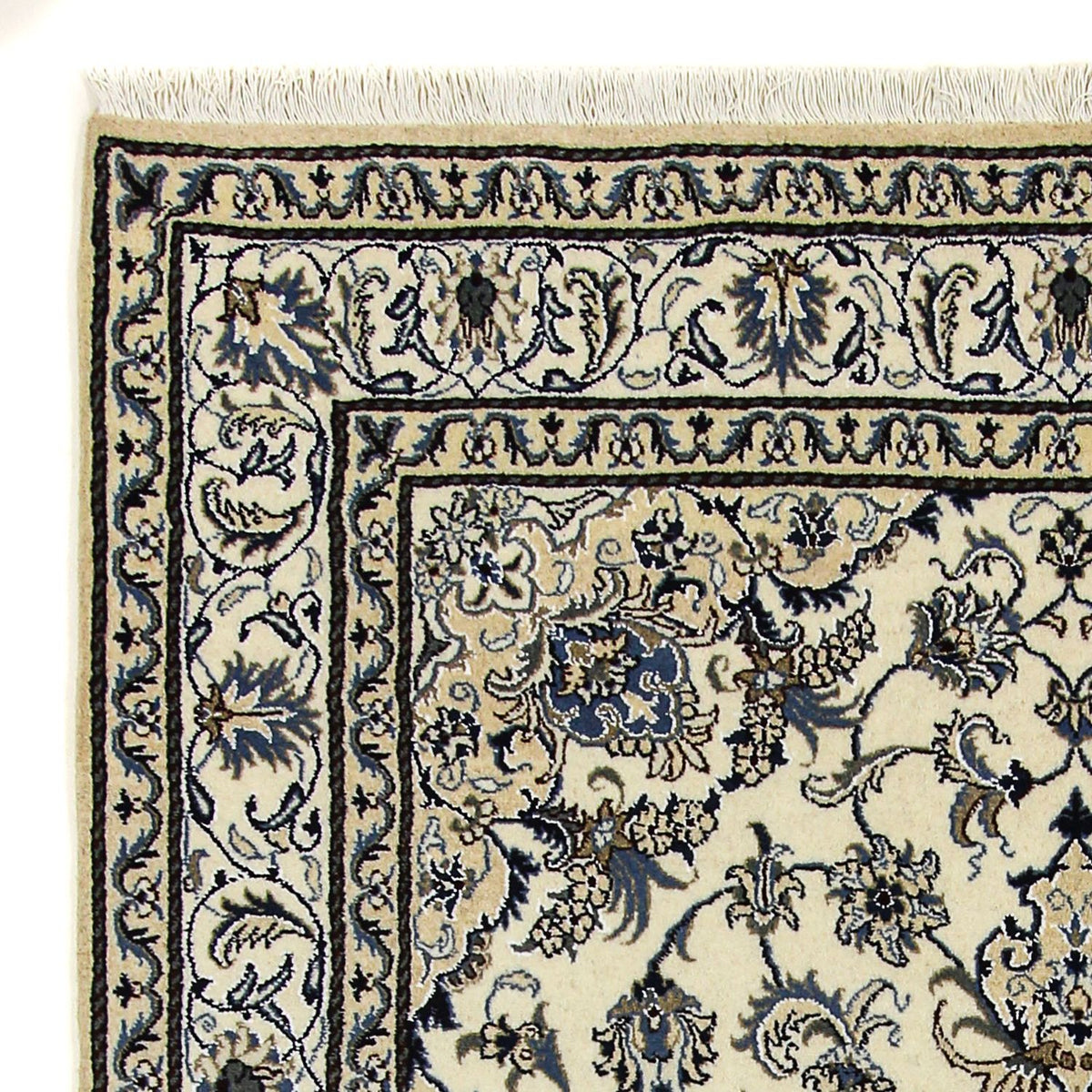 Tapis persan - Nain - 240 x 167 cm - beige