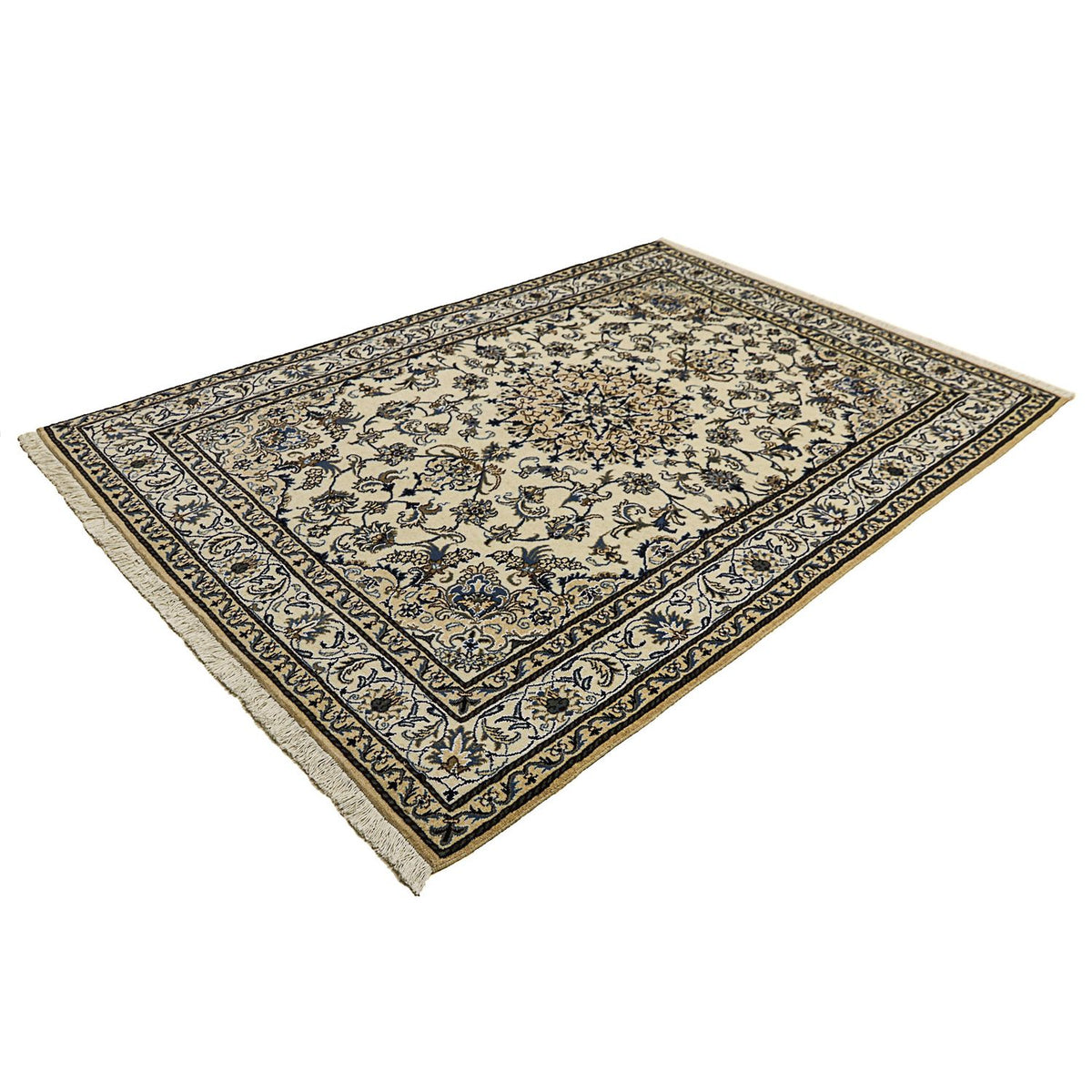 Tapis persan - Nain - 240 x 167 cm - beige