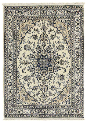 Tapis persan - Nain - 232 x 165 cm - beige
