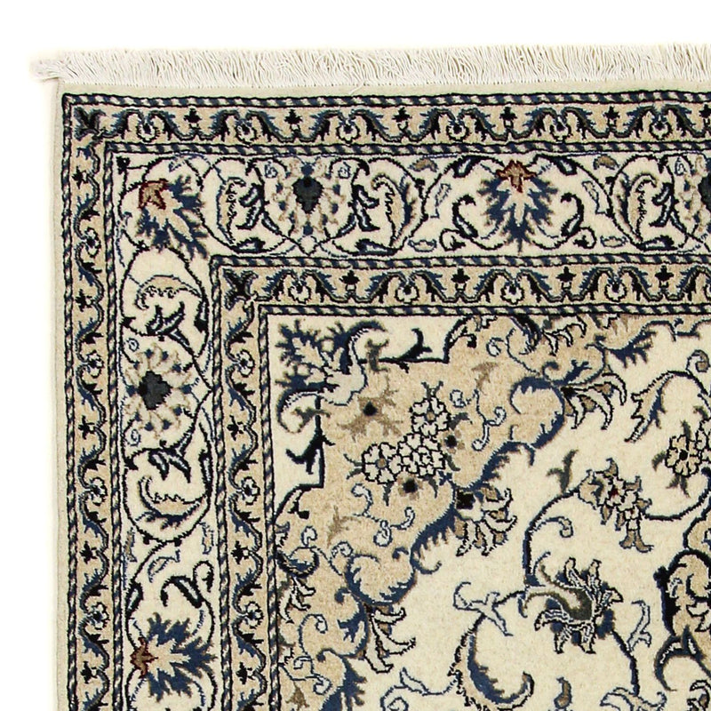 Tapis persan - Nain - 232 x 165 cm - beige