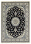 Tapis persan - Nain - 240 x 170 cm - bleu foncé