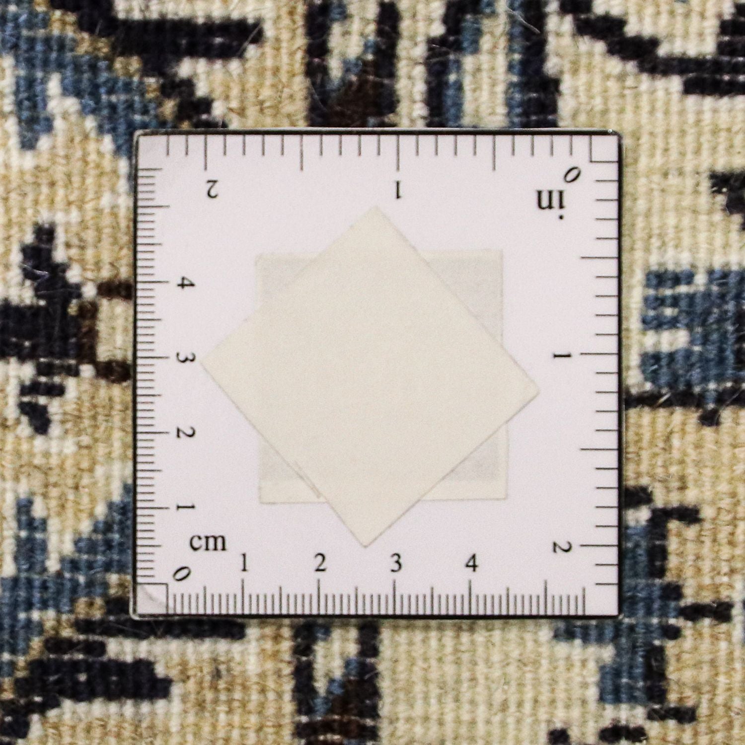 Tapis persan - Nain - 290 x 198 cm - bleu foncé