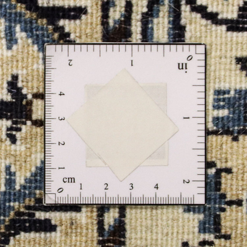 Tapis persan - Nain - 290 x 198 cm - bleu foncé