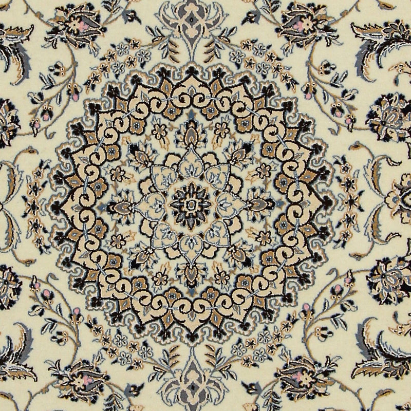 Tapis persan - Nain - Premium - 213 x 137 cm - beige