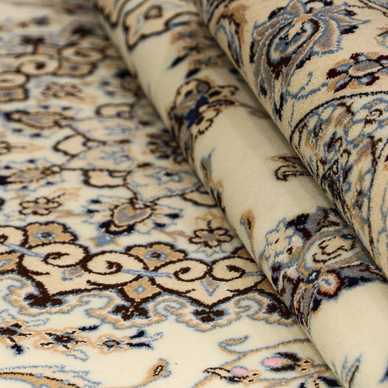 Tapis persan - Nain - Premium - 213 x 137 cm - beige