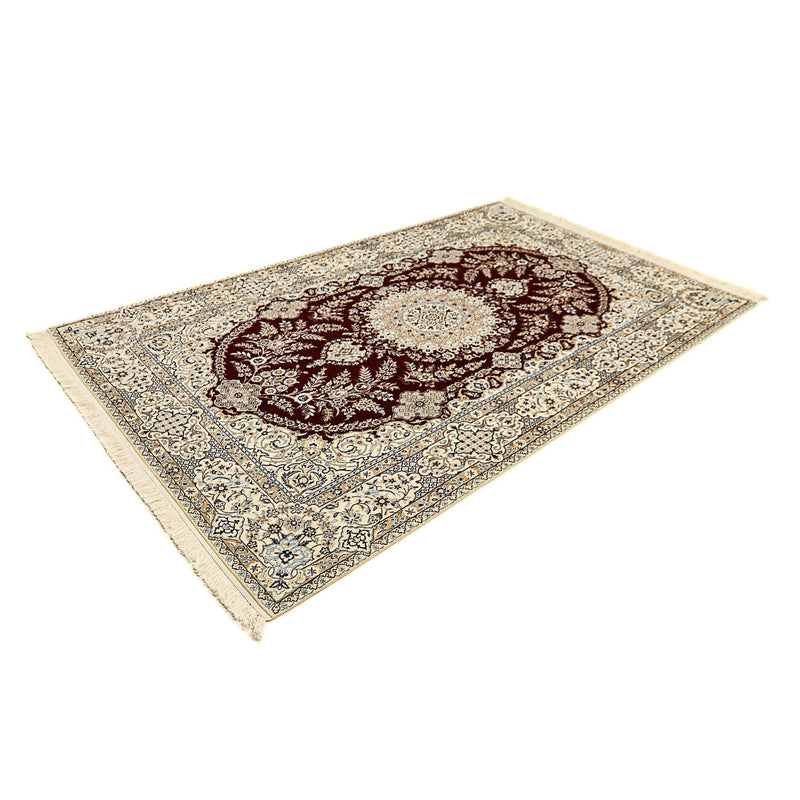 Tapis persan - Nain - Premium - 245 x 151 cm - bleu foncé