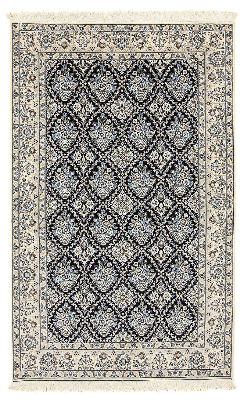 Tapis persan - Nain - Premium - 243 x 151 cm - beige