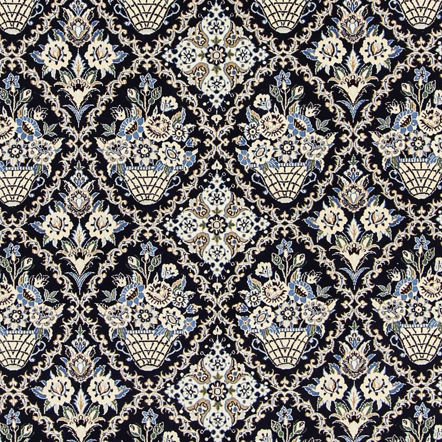 Tapis persan - Nain - Premium - 243 x 151 cm - beige