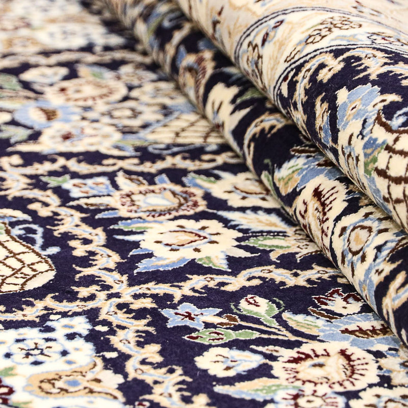 Tapis persan - Nain - Premium - 243 x 151 cm - beige