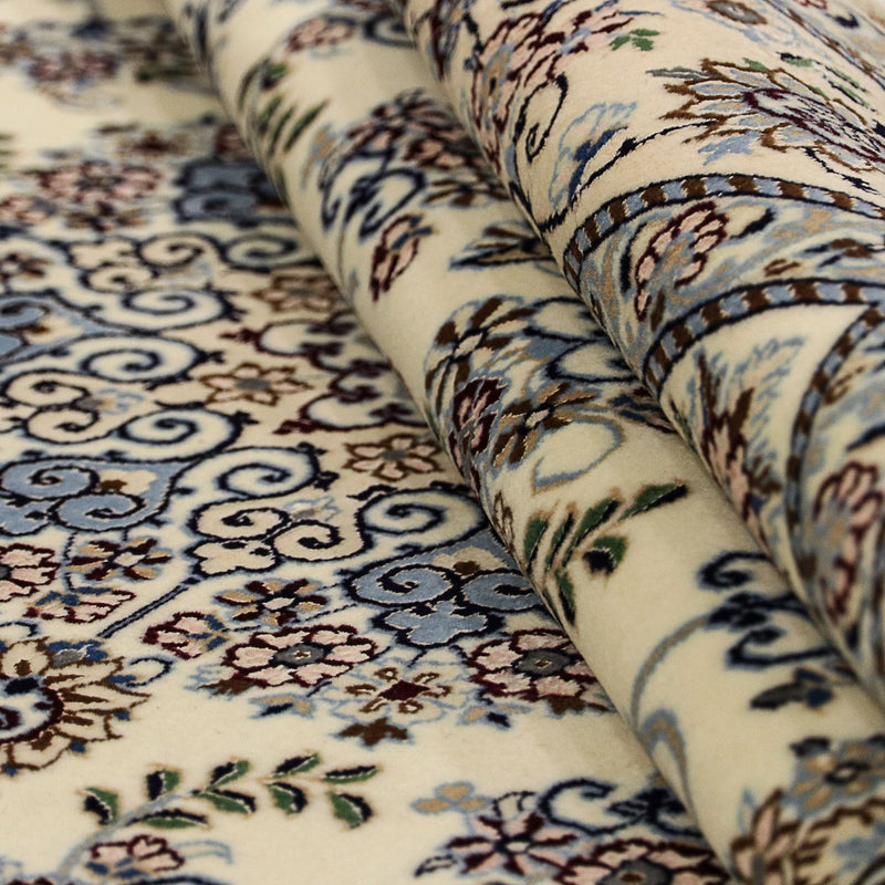Tapis persan - Nain - Premium - 183 x 133 cm - beige