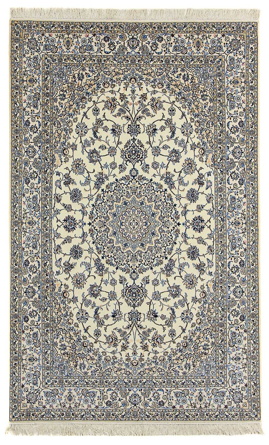 Tapis persan - Nain - Premium - 255 x 160 cm - beige