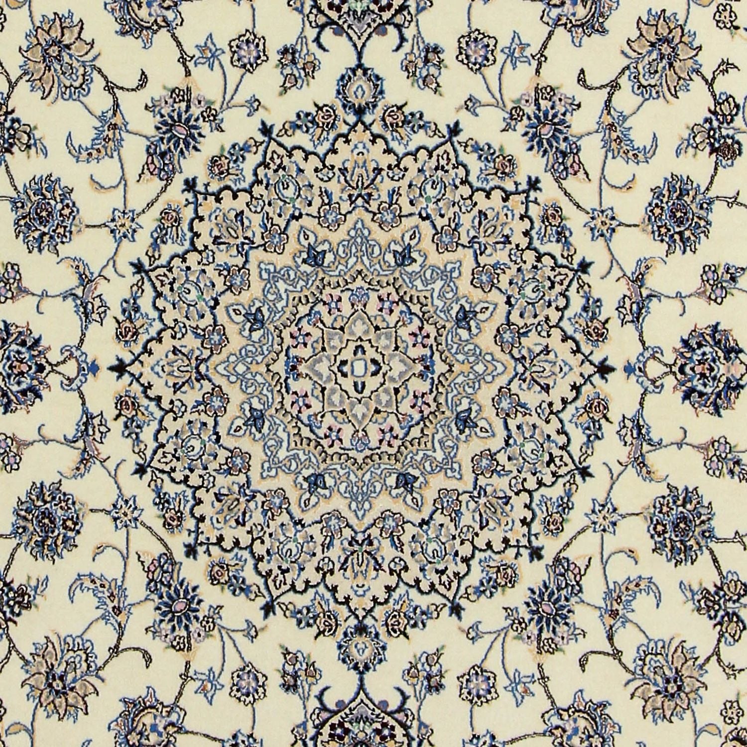 Tapis persan - Nain - Premium - 255 x 160 cm - beige